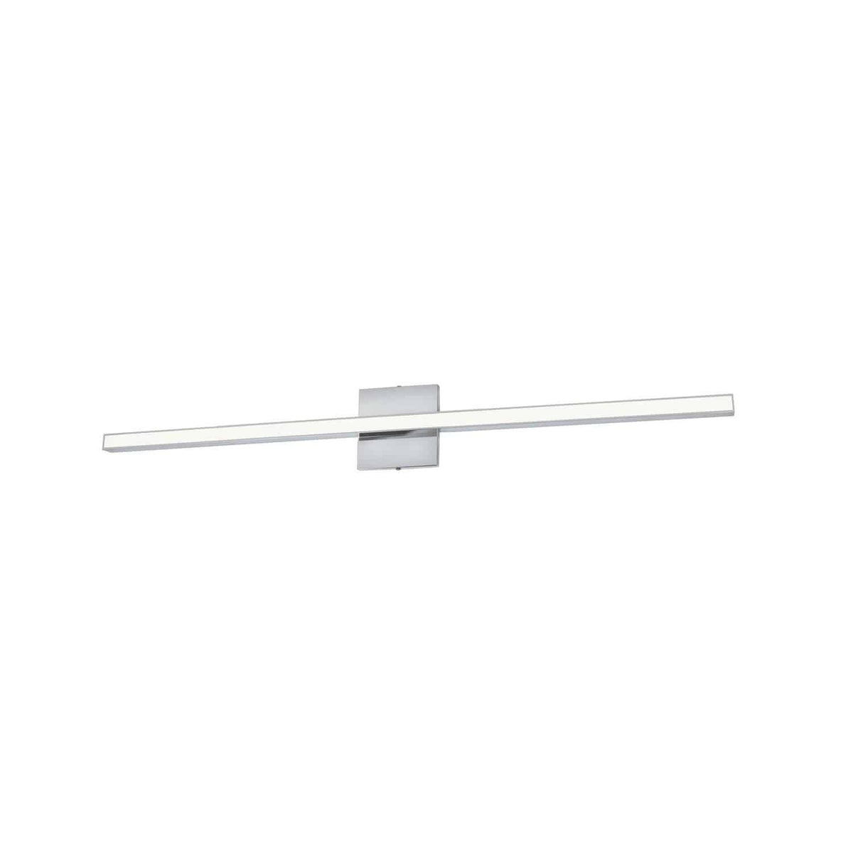 Dainolite 24W Vanity Light, Dimmable LED, Polished Chrome, Wall Sconce for Bathroom, Model ARL-3624LEDW-PC