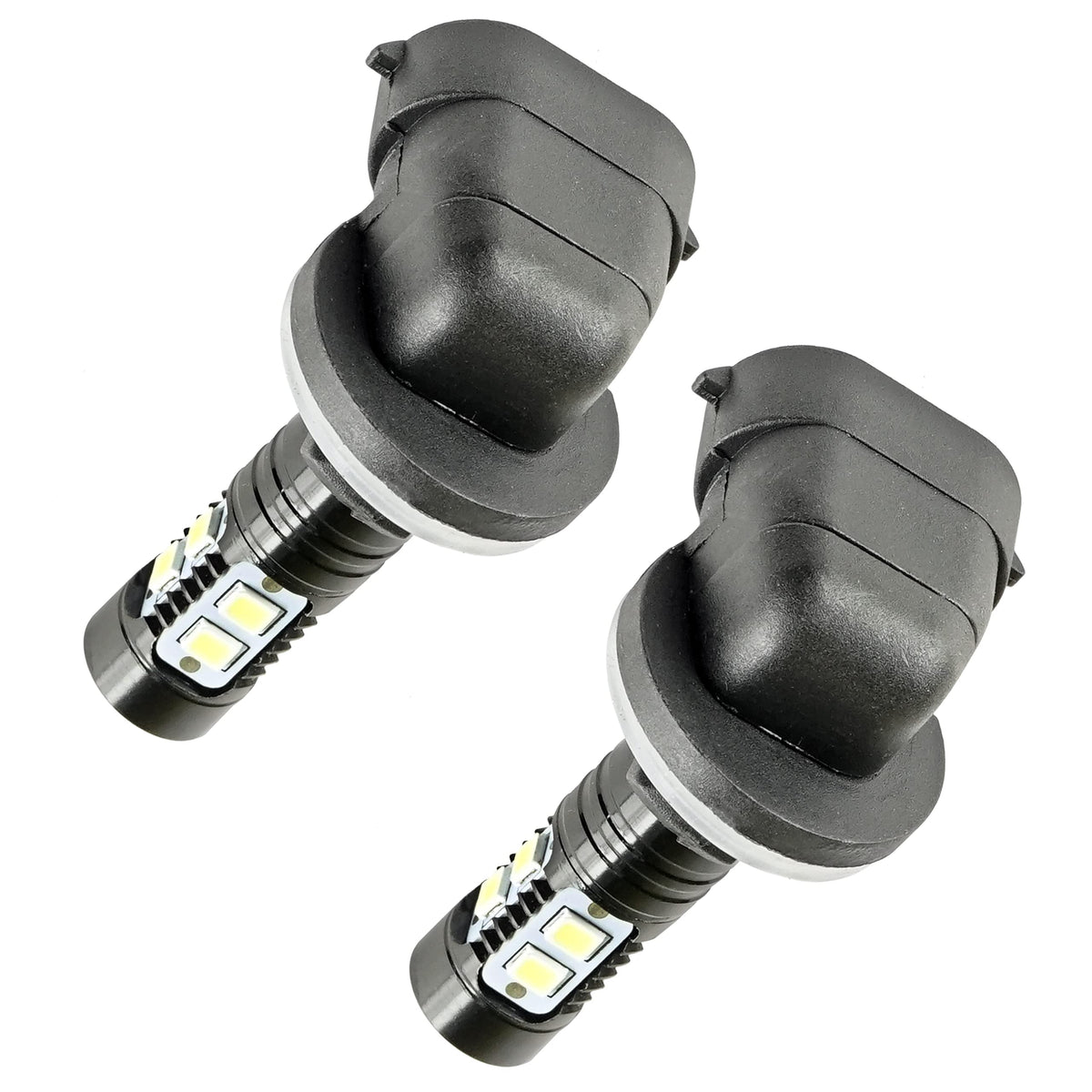 Caltric LED Headlight Bulbs for Polaris RZR S 800 (2009-2010) / RZR 800 EFI (2008-2010) - Tungsten